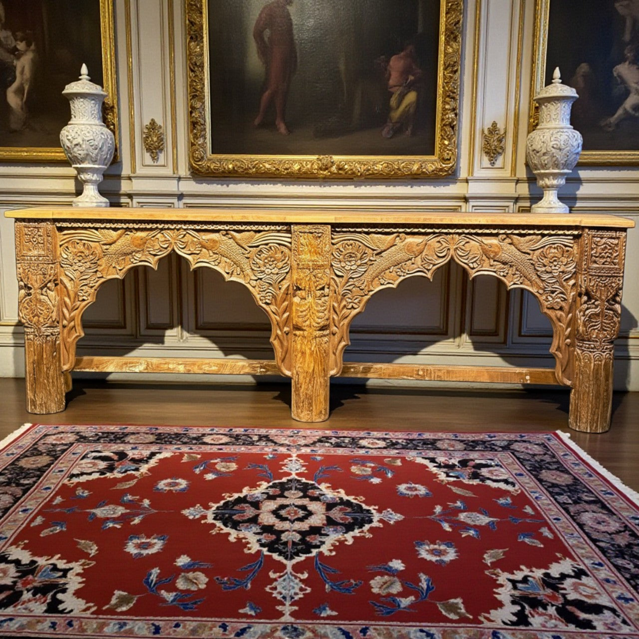 Vintage Arch Console Console Table