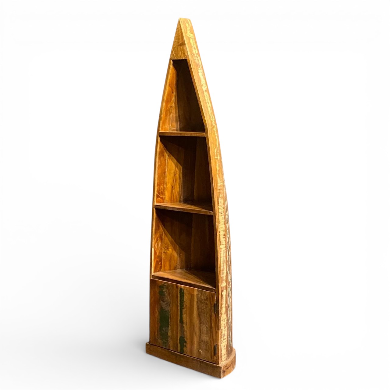 ANTIQUE BOAT STYLE BOOK RACK