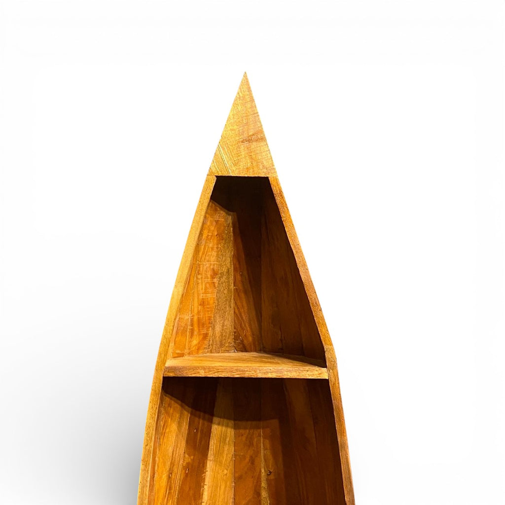 ANTIQUE BOAT STYLE BOOK RACK