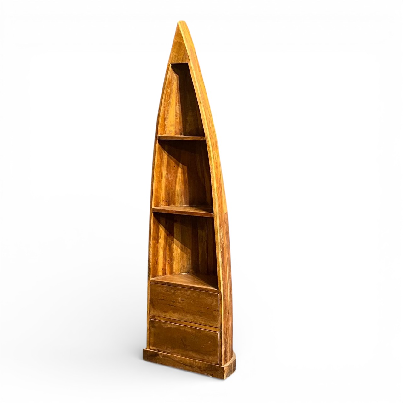 ANTIQUE BOAT STYLE BOOK RACK