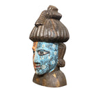 Wooden Buddha Head