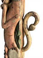 Vintage Carved Bracket – handcrafted vintage Indian decor from Jodhpur, Rajasthan