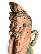 Vintage Carved Bracket – handcrafted vintage Indian decor from Jodhpur, Rajasthan