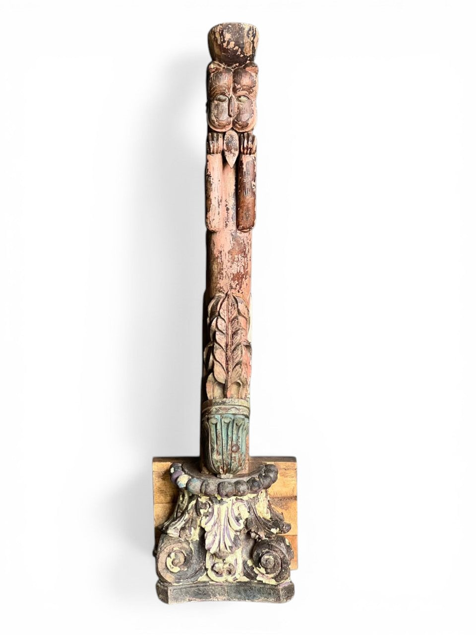 Vintage Carved Bracket – handcrafted vintage Indian decor from Jodhpur, Rajasthan