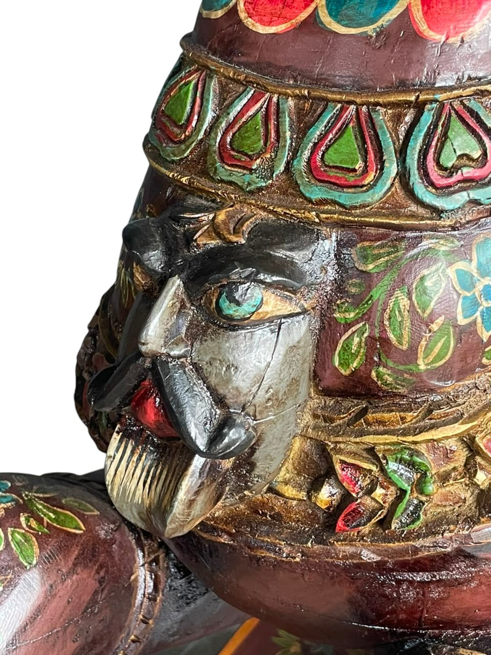 Hand-Painted Wooden Horse
