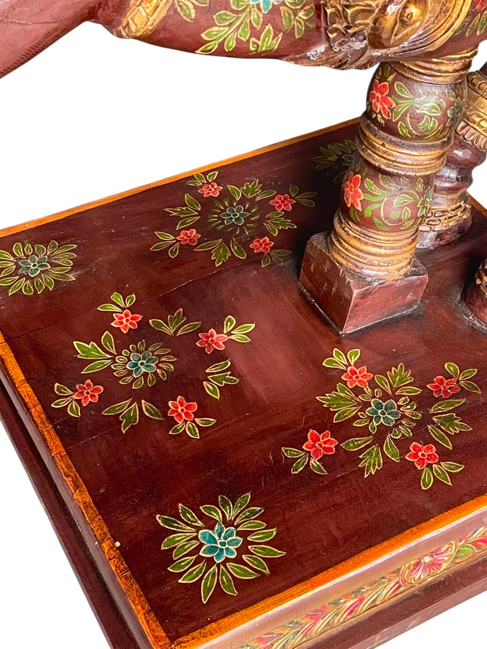 Hand-Painted Wooden Horse