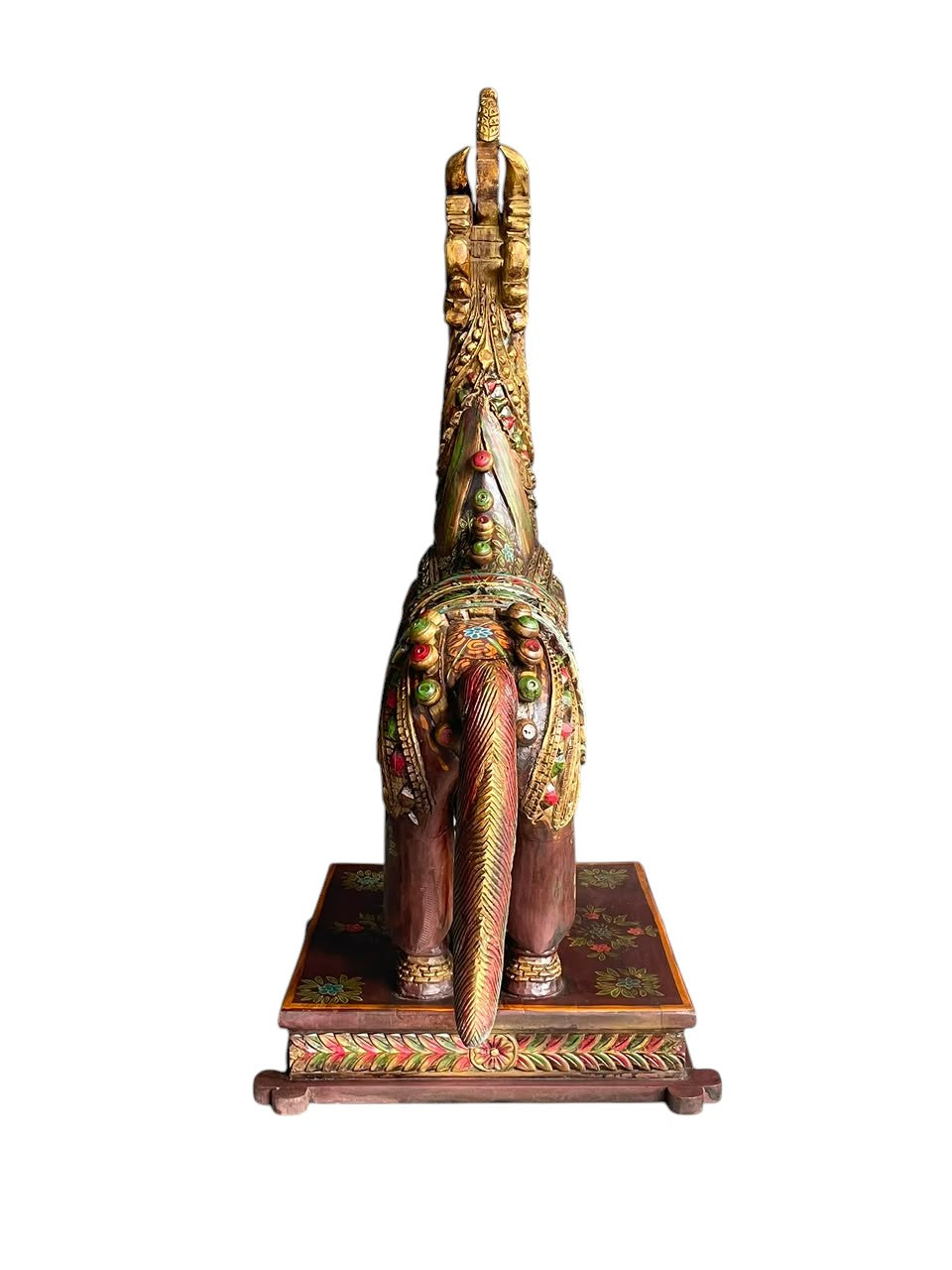 Hand-Painted Wooden Horse
