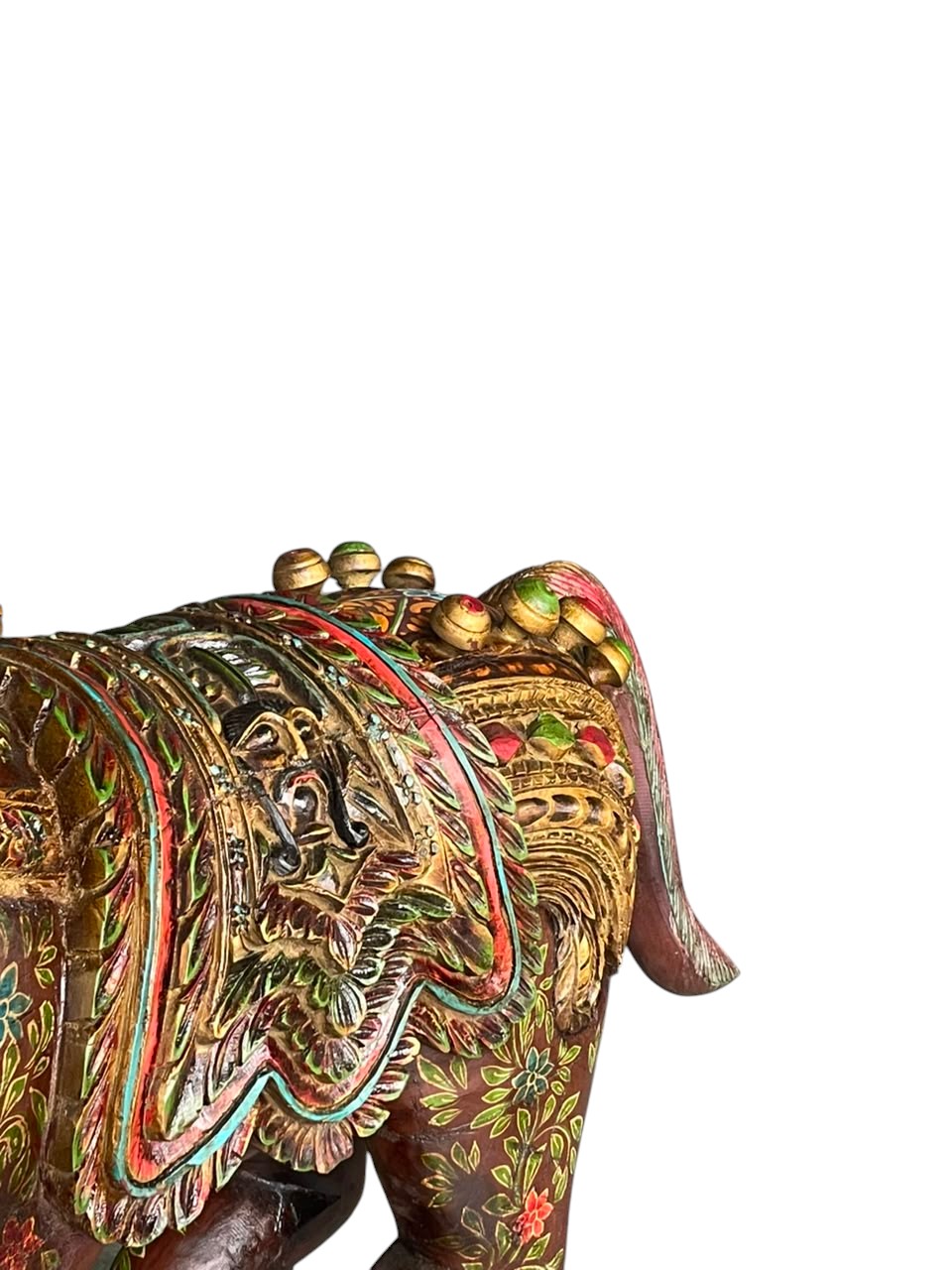Hand-Painted Wooden Horse
