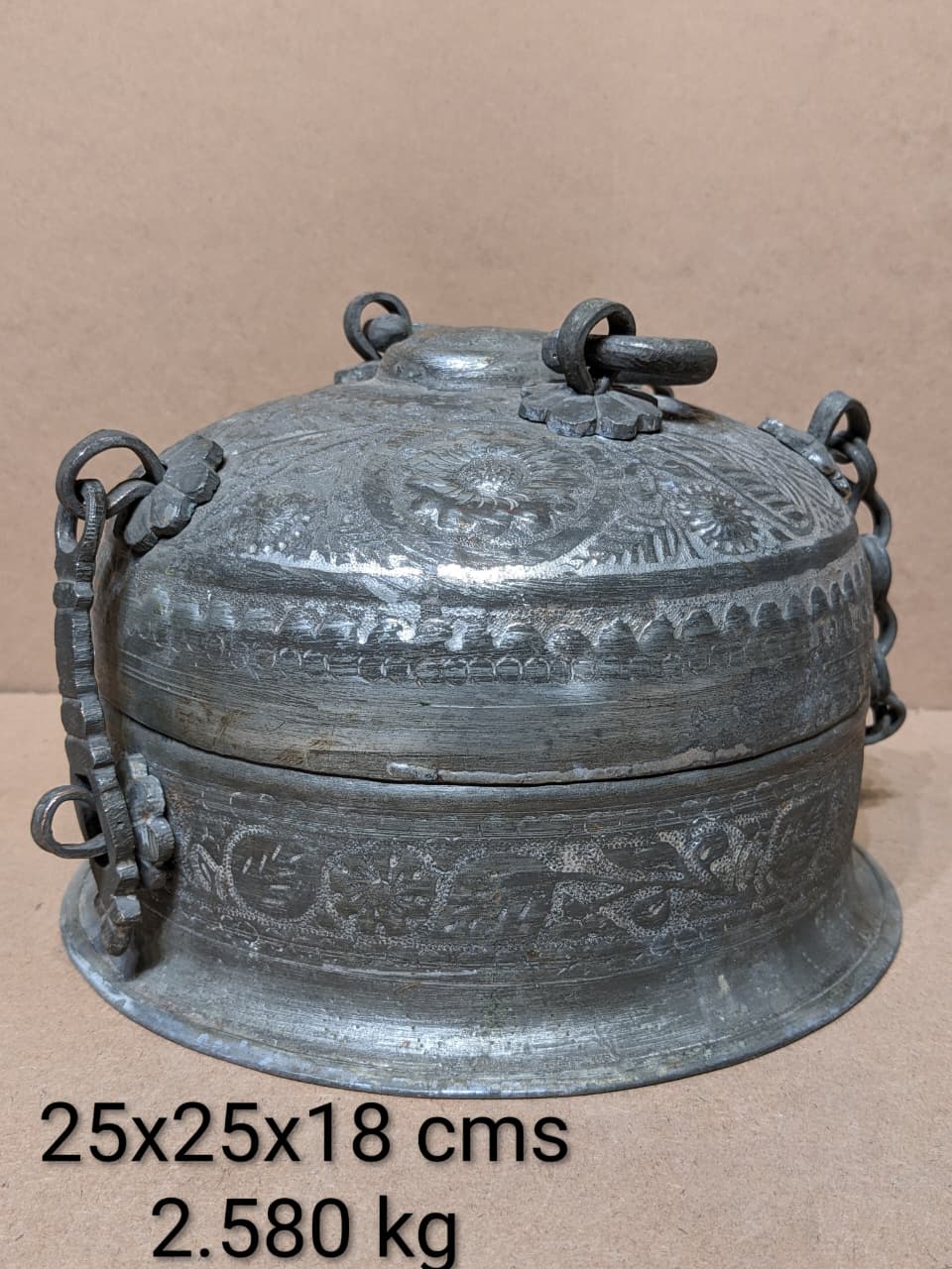 Vintage Copper Box – handcrafted vintage Indian decor from Jodhpur, Rajasthan