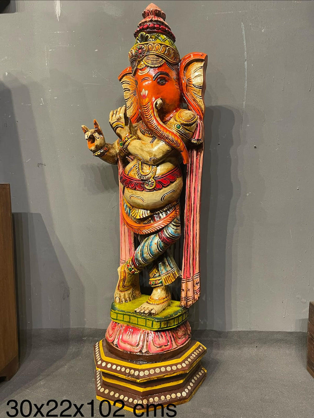 Dancing Ganesha Statue