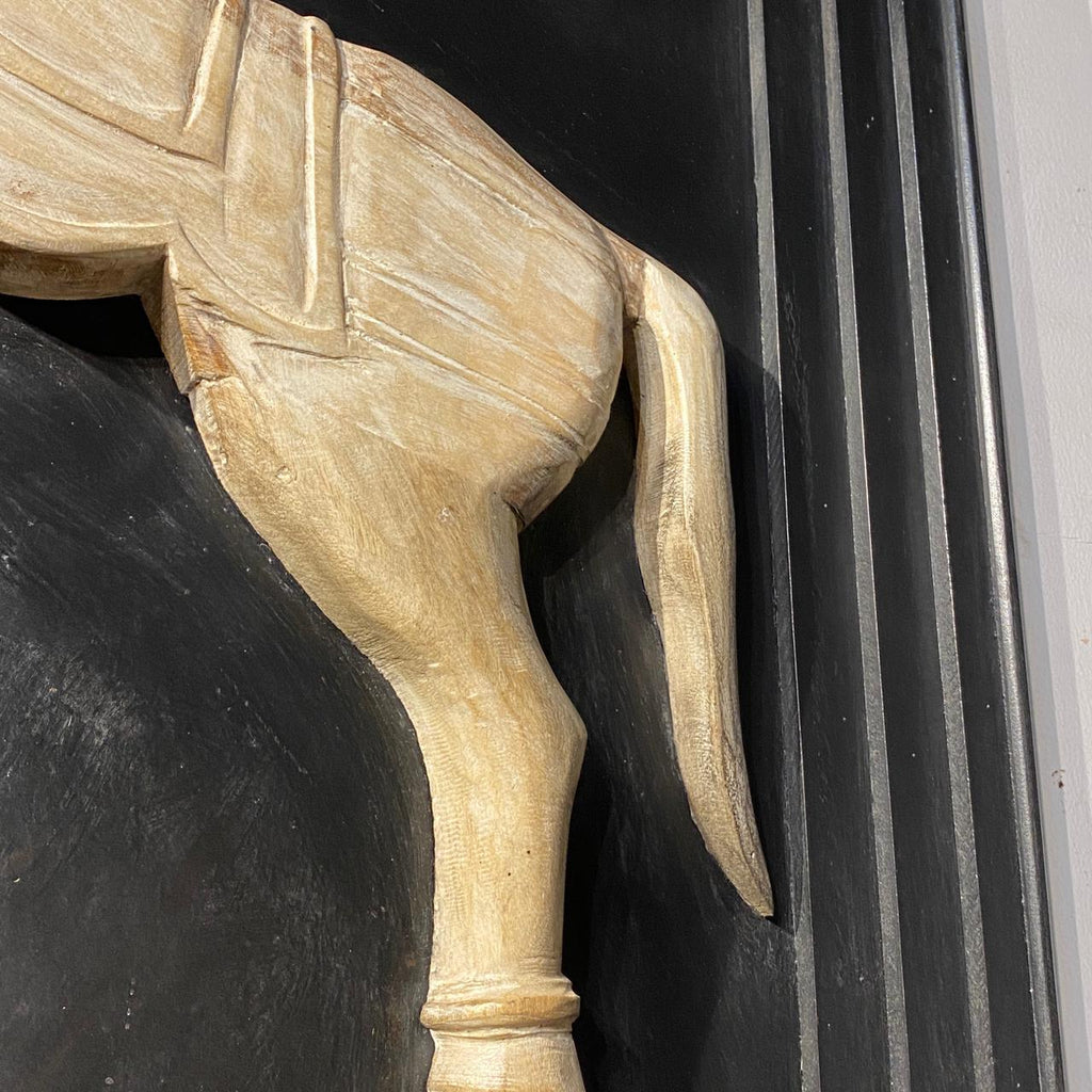WOODEN HORSE PANEL