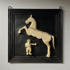 WOODEN HORSE PANEL