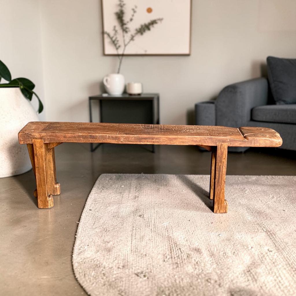 Wooden Cat Bench