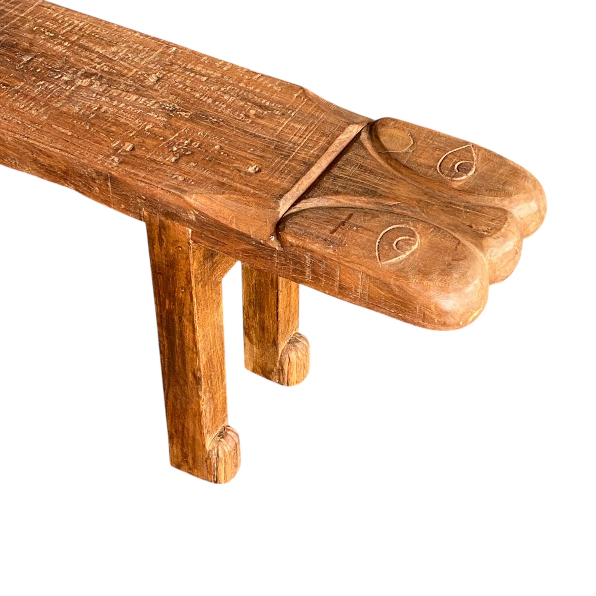 Wooden Cat Bench