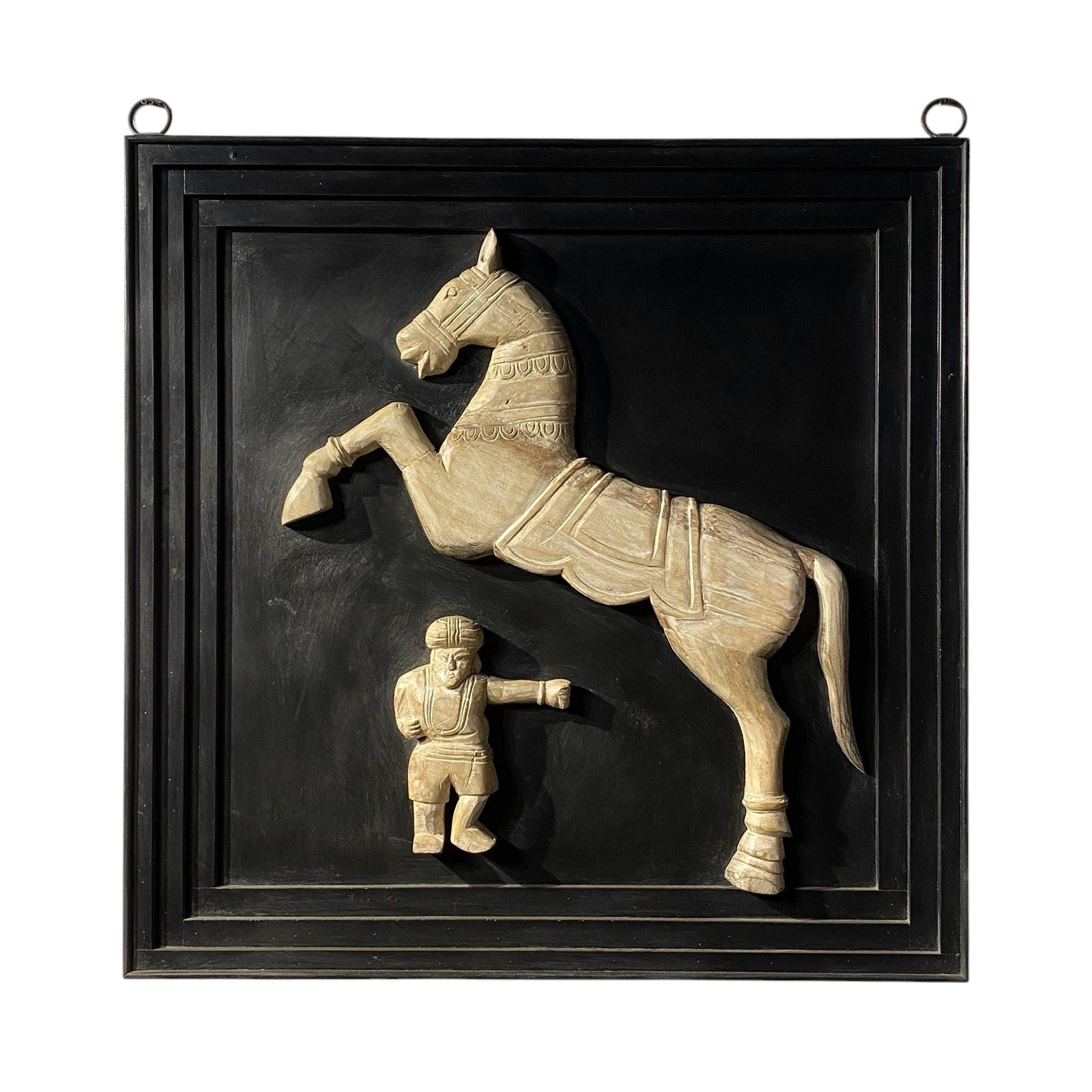 WOODEN HORSE PANEL
