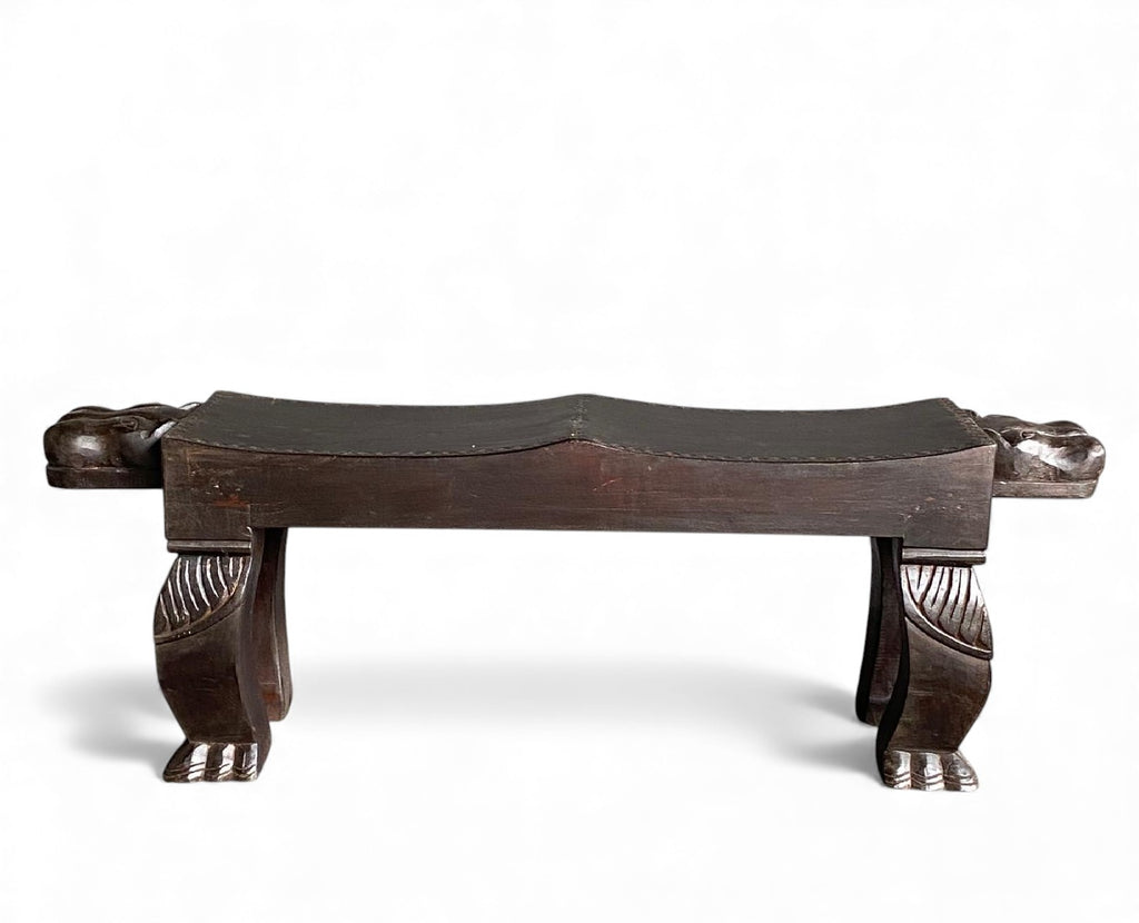 WOODEN NAGA BENCH