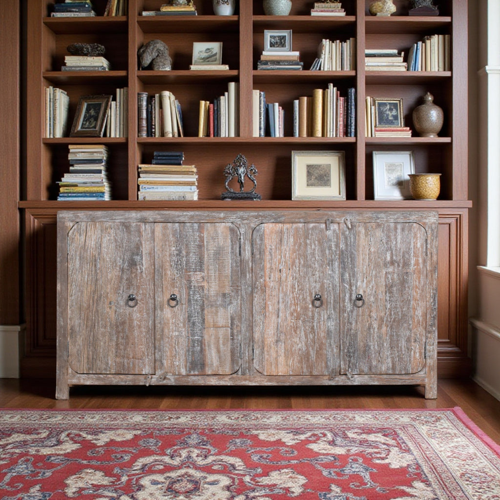 WOODEN SIDEBOARD