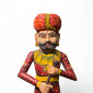 WOODEN HAND PAINTED FIGURE