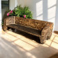 WOODEN NAGA BENCH