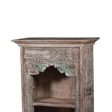 WOODEN BOOKSHELF